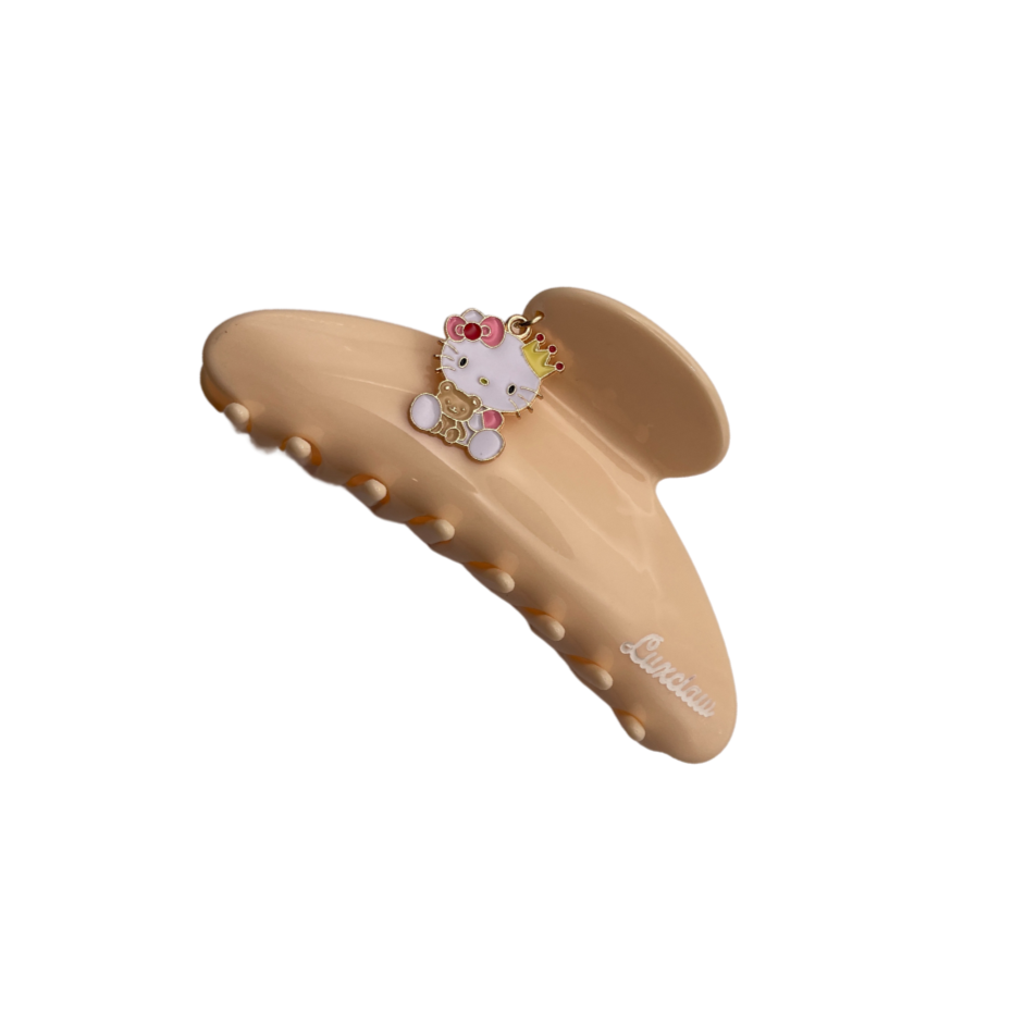 Hello Kitty Princess Bear Charm LuxClaw Clip