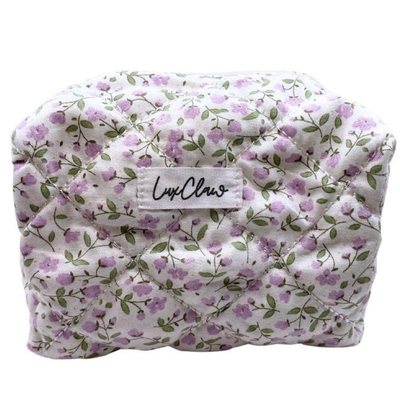LuxClaw Makeup Bag in "Sweet Pea"