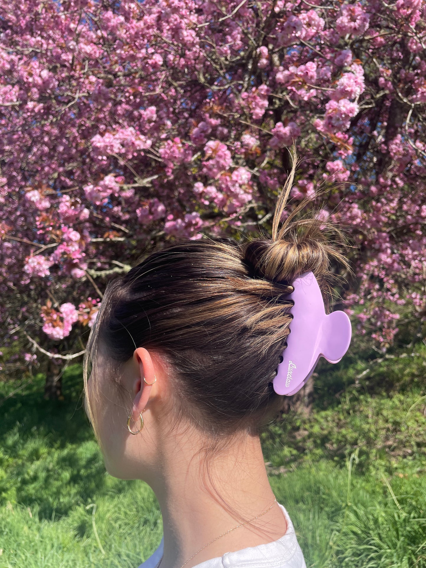 Lilac Fields LuxClaw Hair Clip