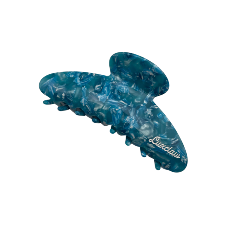 Marble Blue LuxClaw Hair Clip