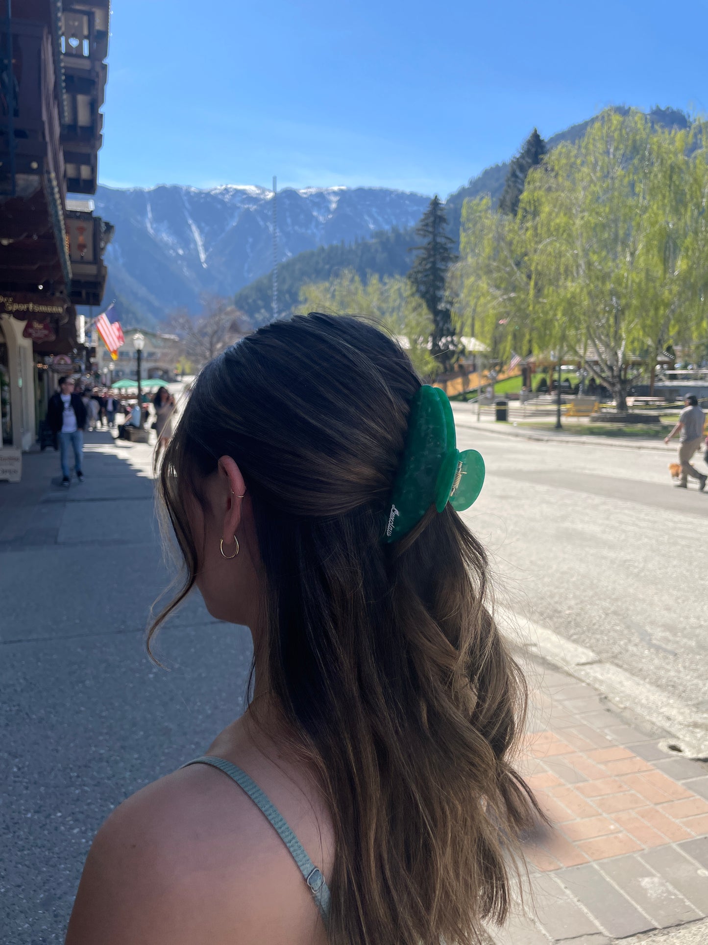 Emerald LuxClaw Hair Clip