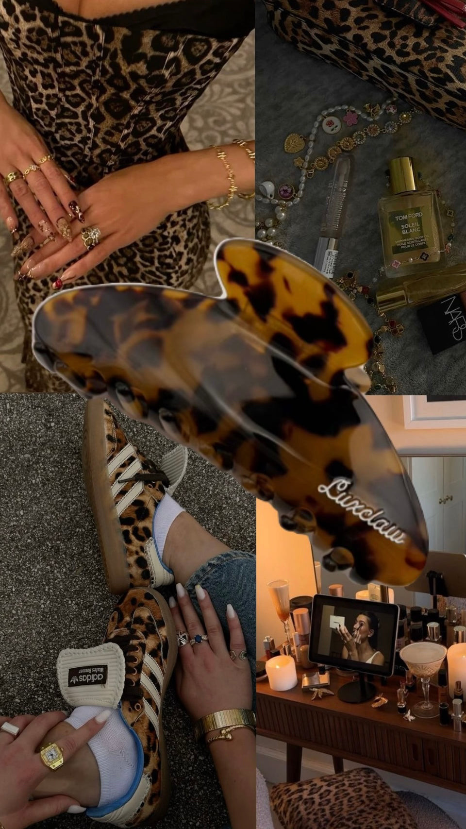 Leopard LuxClaw Clip