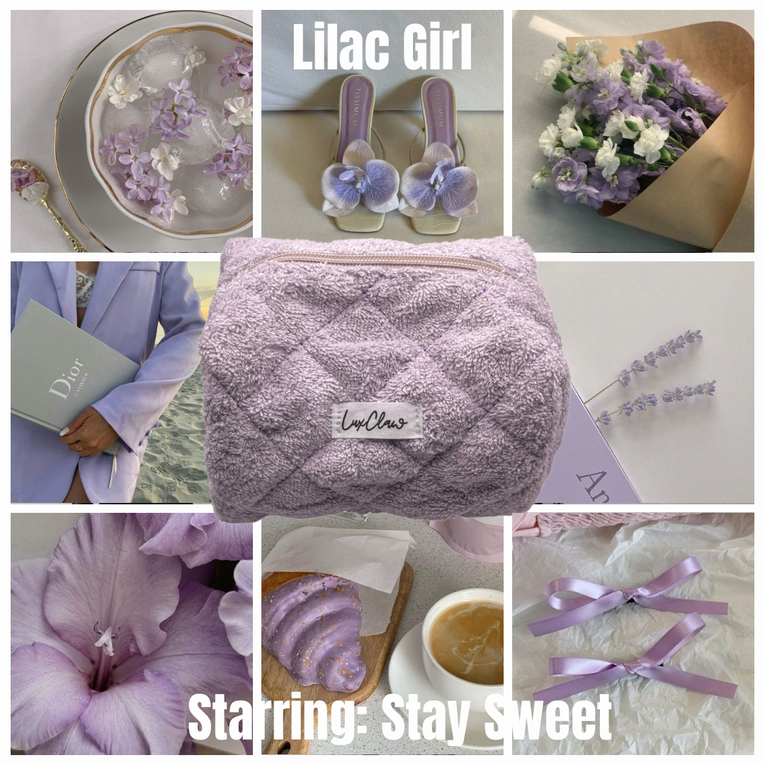 LuxClaw Makeup Bag in "Stay Sweet"